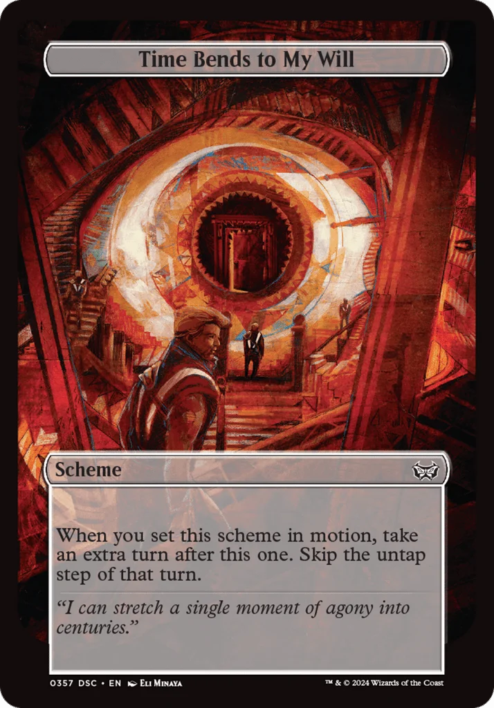 Time Bends to My Will · Duskmourn: House of Horror Commander