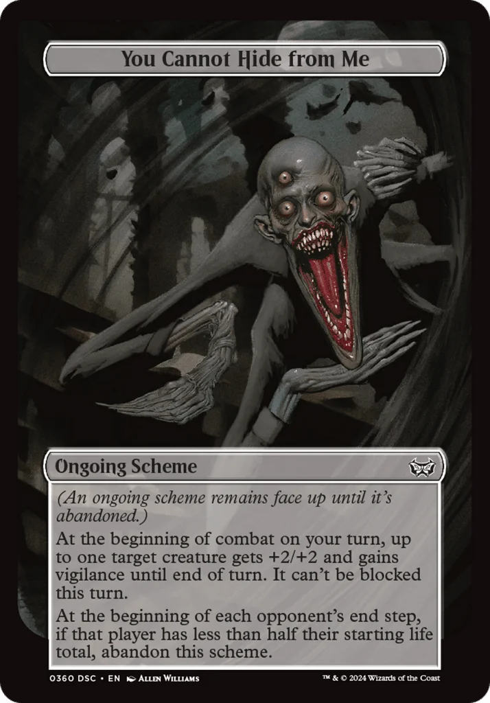 You Cannot Hide from Me · Duskmourn: House of Horror Commander