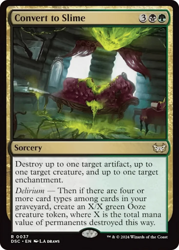 Convert to Slime · Duskmourn: House of Horror Commander