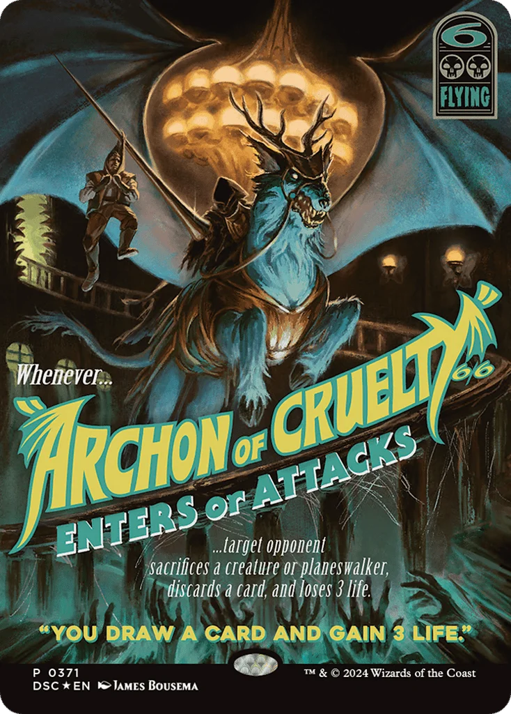 Archon of Cruelty · Duskmourn: House of Horror Commander