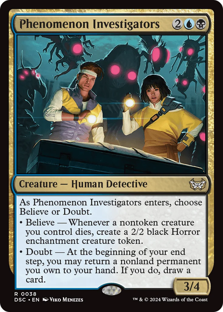 Phenomenon Investigators · Duskmourn: House of Horror Commander