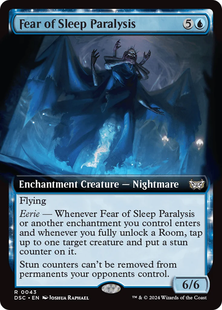 Fear of Sleep Paralysis · Duskmourn: House of Horror Commander