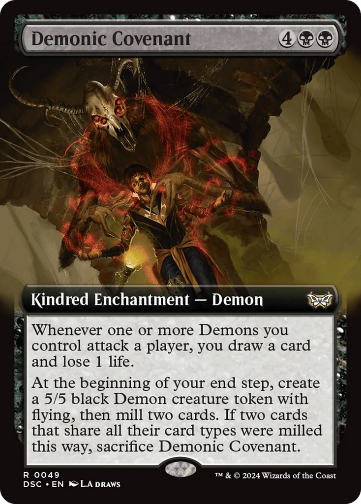 Demonic Covenant · Duskmourn: House of Horror Commander