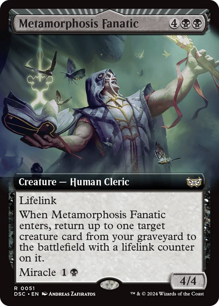 Metamorphosis Fanatic · Duskmourn: House of Horror Commander