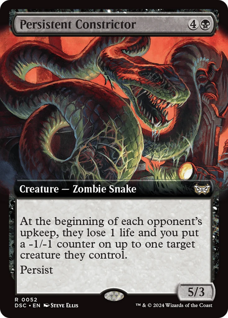 Persistent Constrictor · Duskmourn: House of Horror Commander