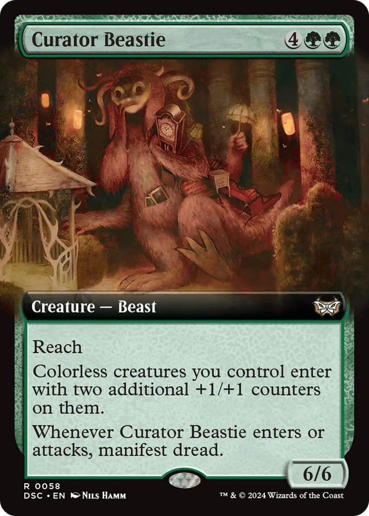 Curator Beastie · Duskmourn: House of Horror Commander