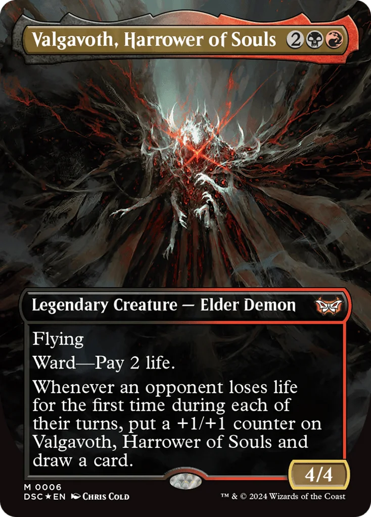 Valgavoth, Harrower of Souls · Duskmourn: House of Horror Commander