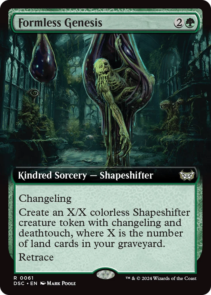 Formless Genesis · Duskmourn: House of Horror Commander