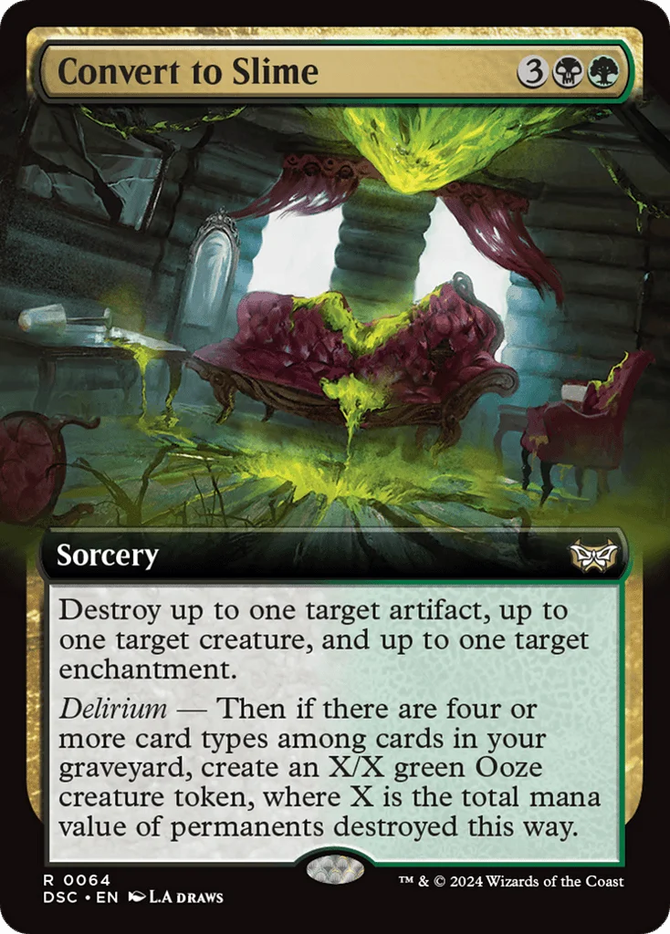 Convert to Slime · Duskmourn: House of Horror Commander