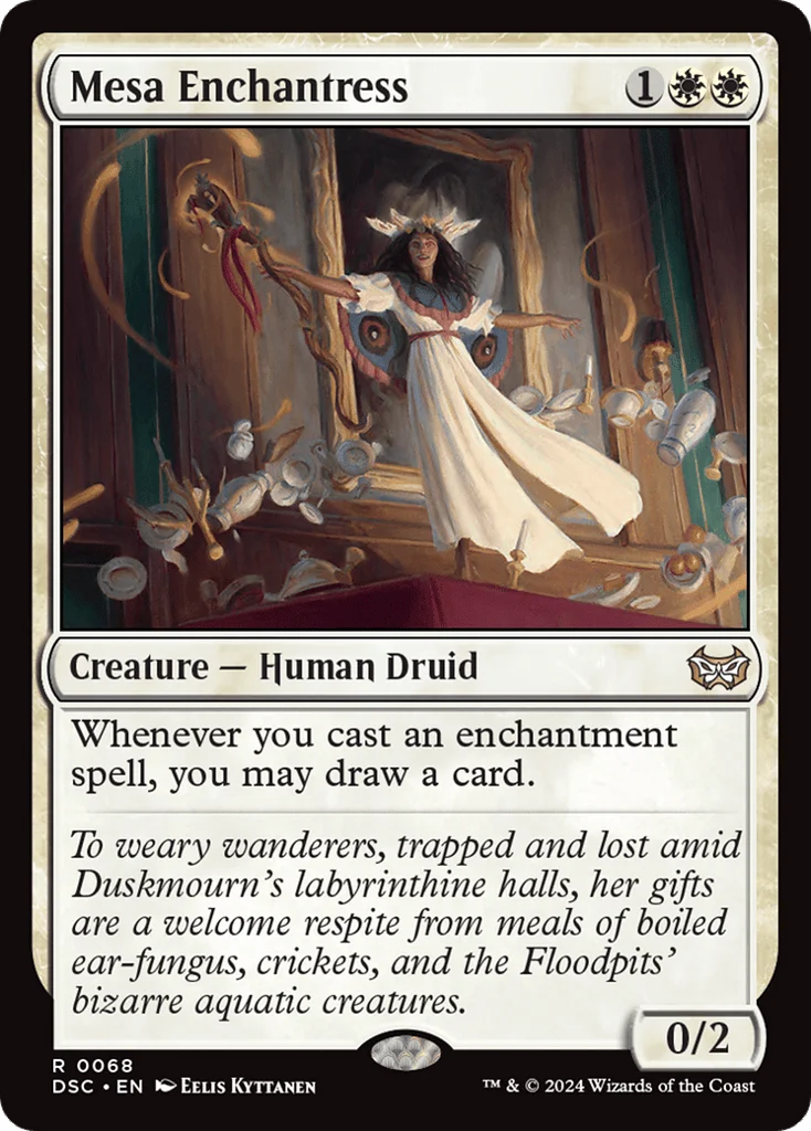 Mesa Enchantress · Duskmourn: House of Horror Commander