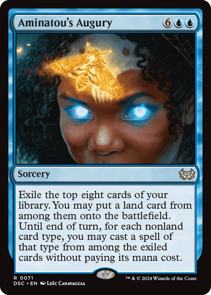 Aminatou's Augury · Duskmourn: House of Horror Commander