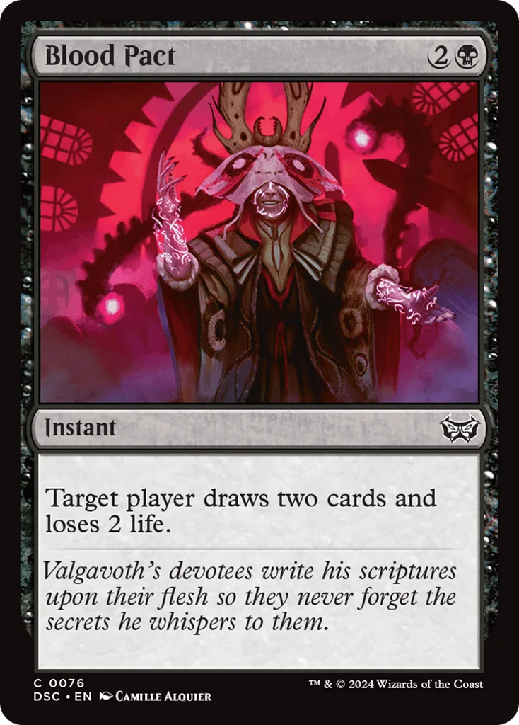 Blood Pact · Duskmourn: House of Horror Commander