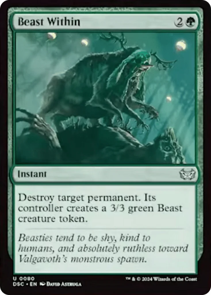 Beast Within · Duskmourn: House of Horror Commander