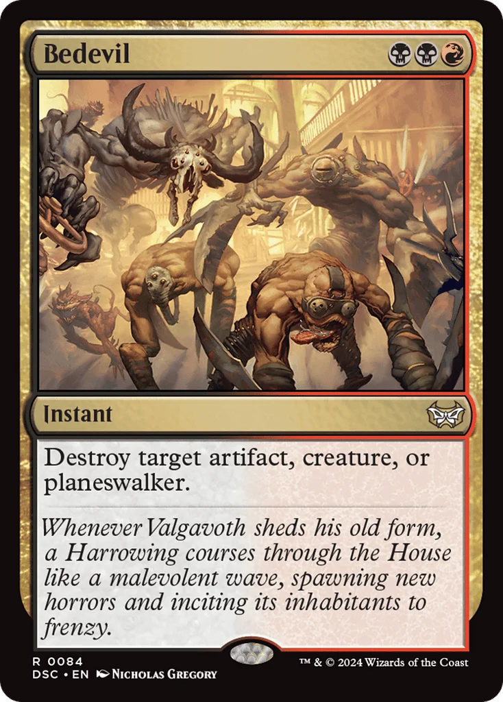 Bedevil · Duskmourn: House of Horror Commander