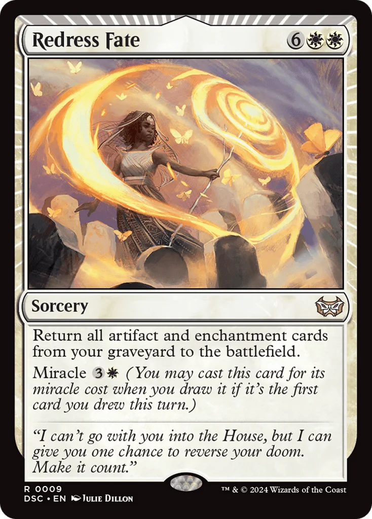 Redress Fate · Duskmourn: House of Horror Commander