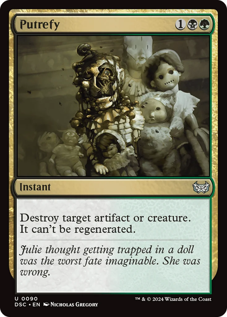 Putrefy · Duskmourn: House of Horror Commander