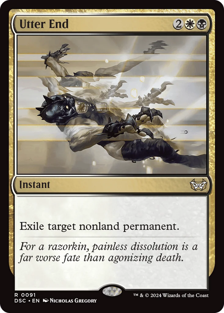 Utter End · Duskmourn: House of Horror Commander