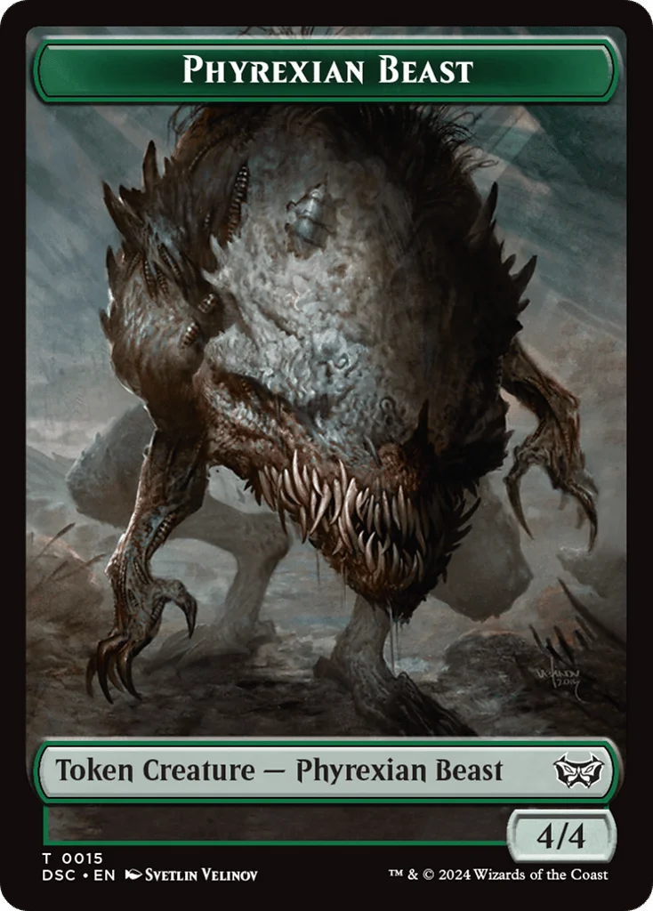 Phyrexian Beast · Duskmourn: House of Horror Commander