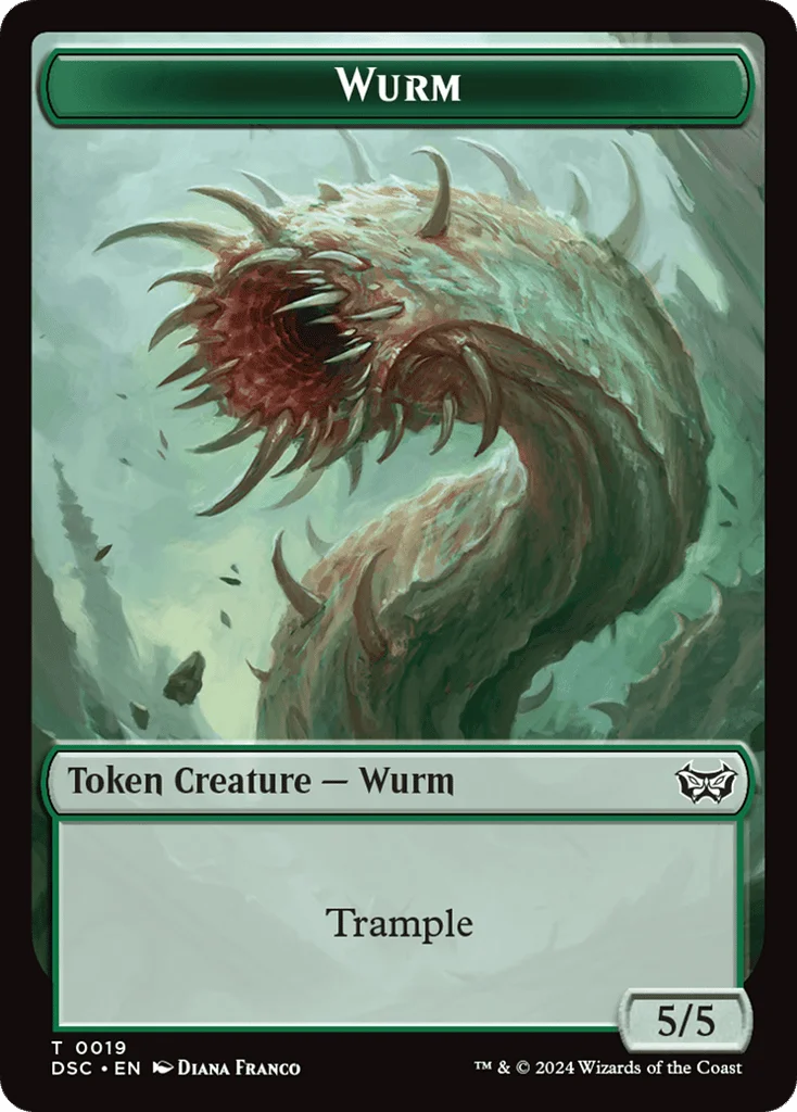 Wurm · Duskmourn: House of Horror Commander