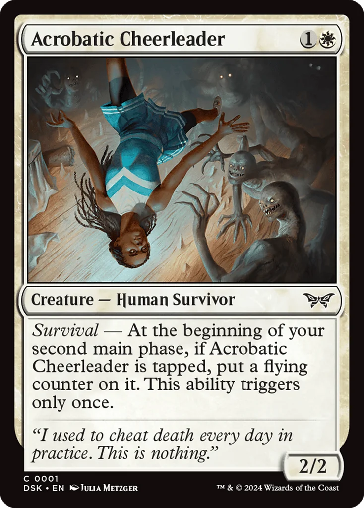 Acrobatic Cheerleader · Duskmourn: House of Horror