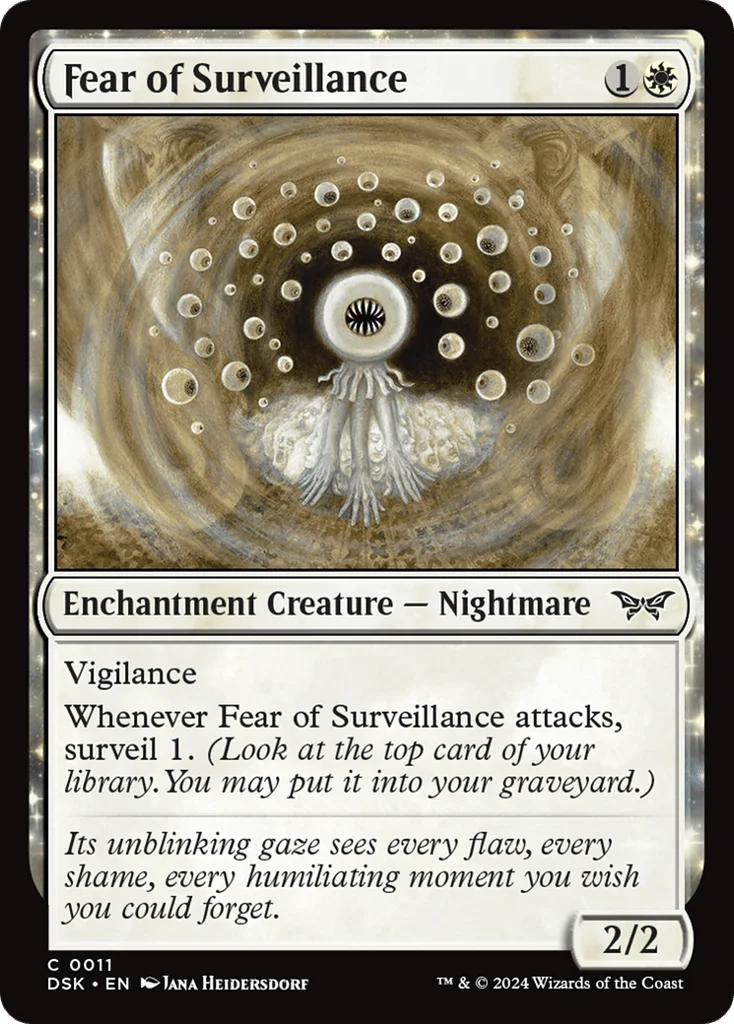 Fear of Surveillance · Duskmourn: House of Horror