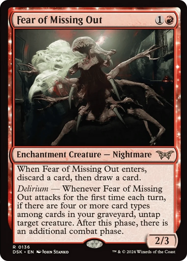 Fear of Missing Out · Duskmourn: House of Horror