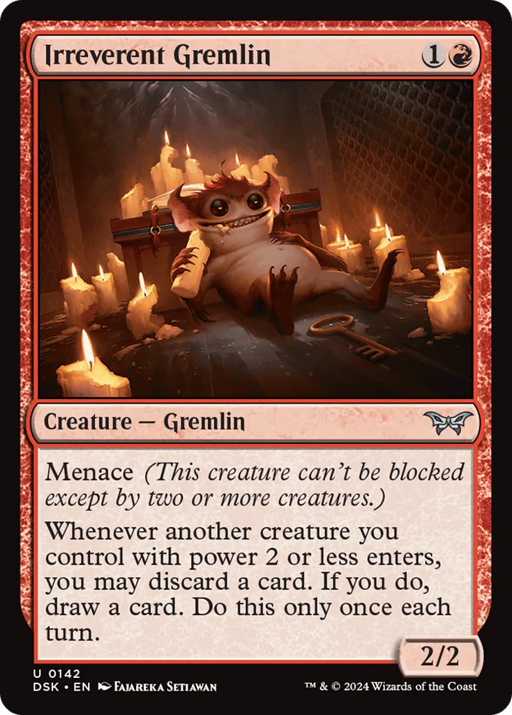 Irreverent Gremlin · Duskmourn: House of Horror
