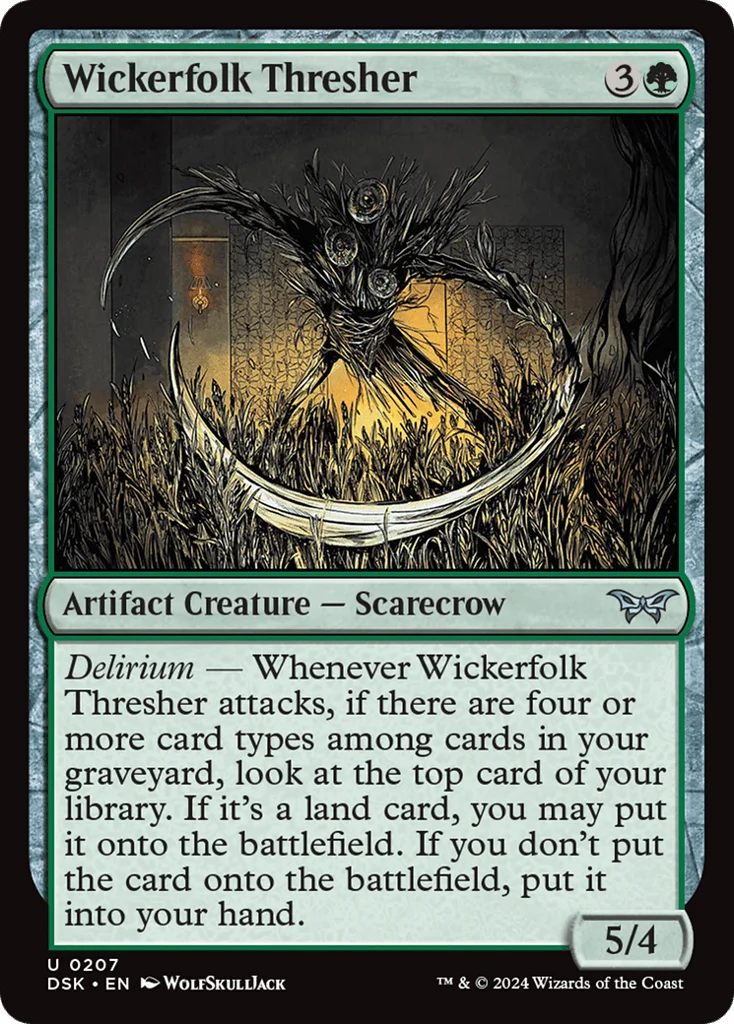 Wickerfolk Thresher · Duskmourn: House of Horror