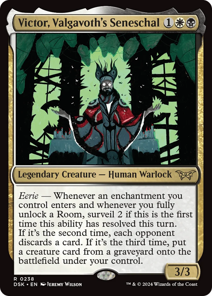 Victor, Valgavoth's Seneschal · Duskmourn: House of Horror