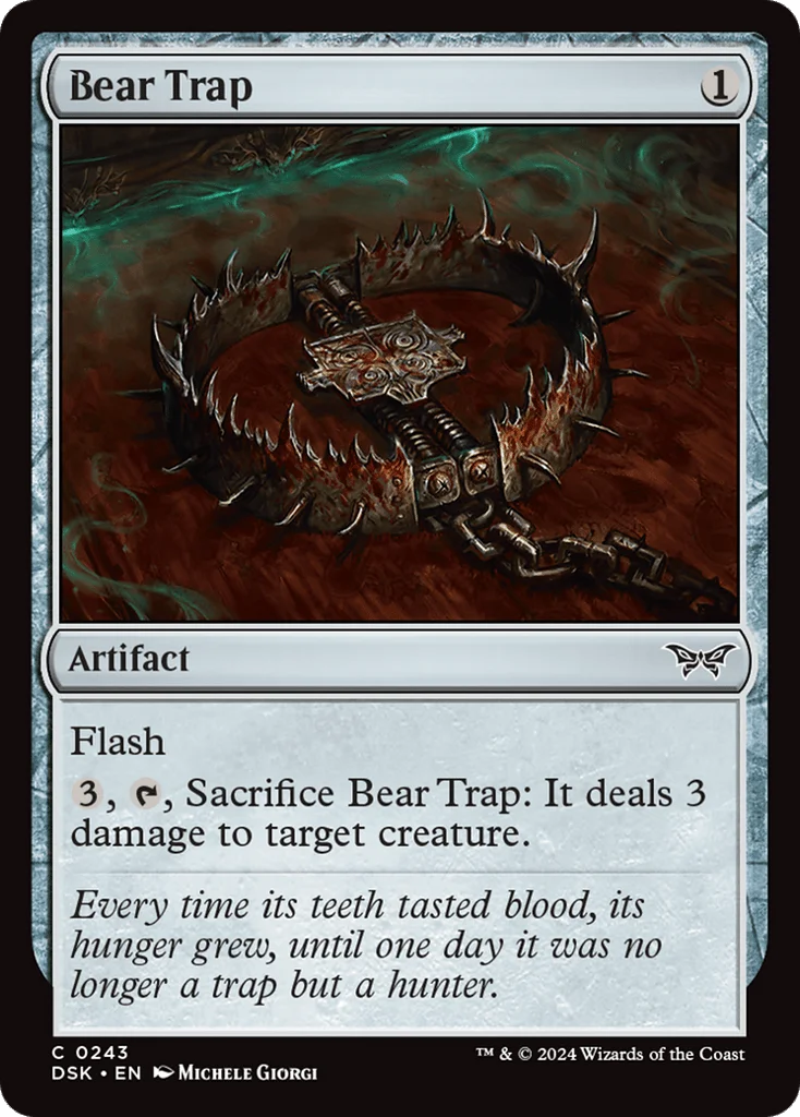Bear Trap · Duskmourn: House of Horror