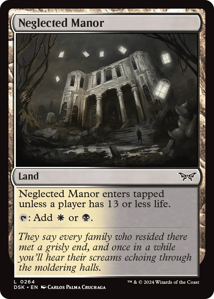 Neglected Manor · Duskmourn: House of Horror