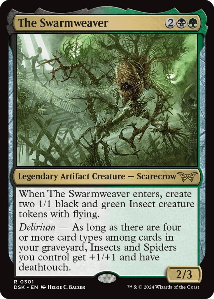 The Swarmweaver · Duskmourn: House of Horror