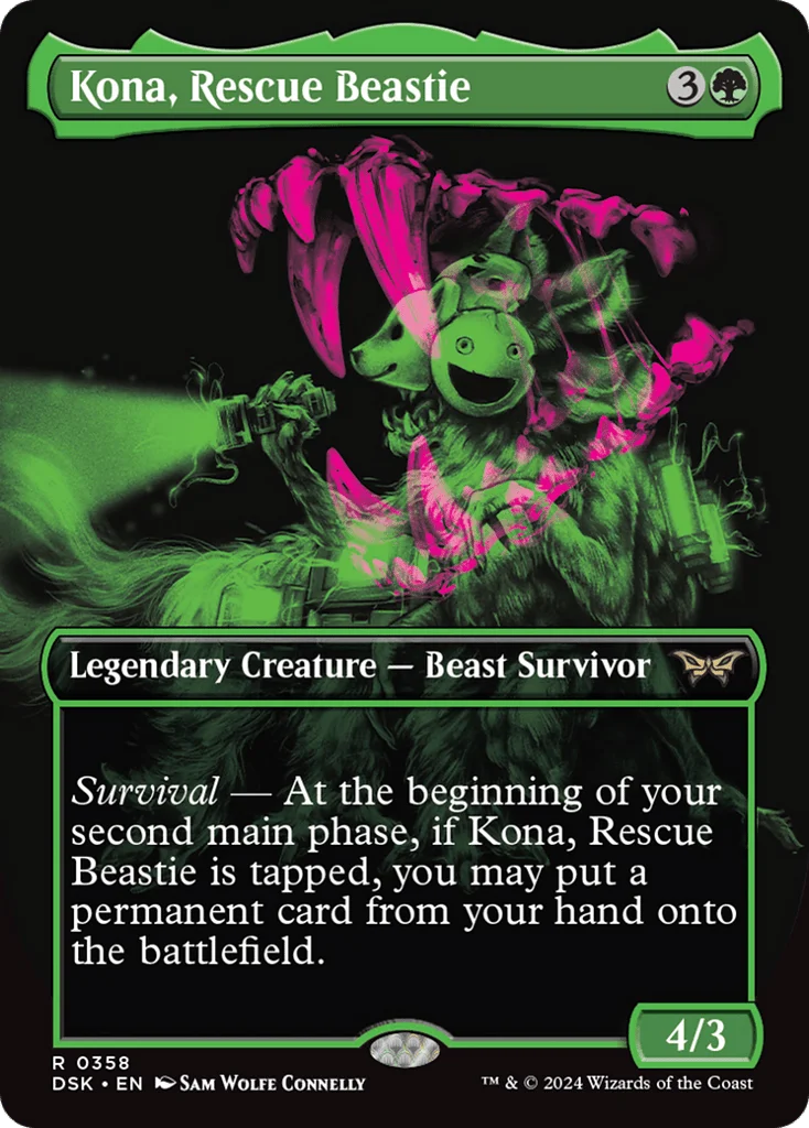 Kona, Rescue Beastie · Duskmourn: House of Horror