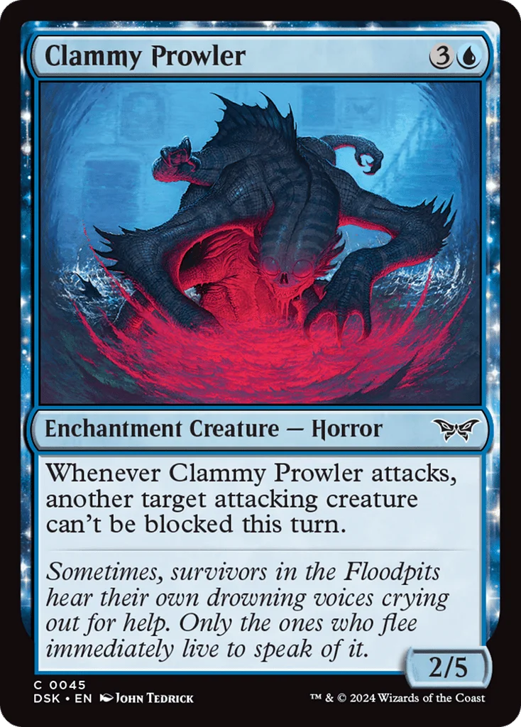 Clammy Prowler · Duskmourn: House of Horror