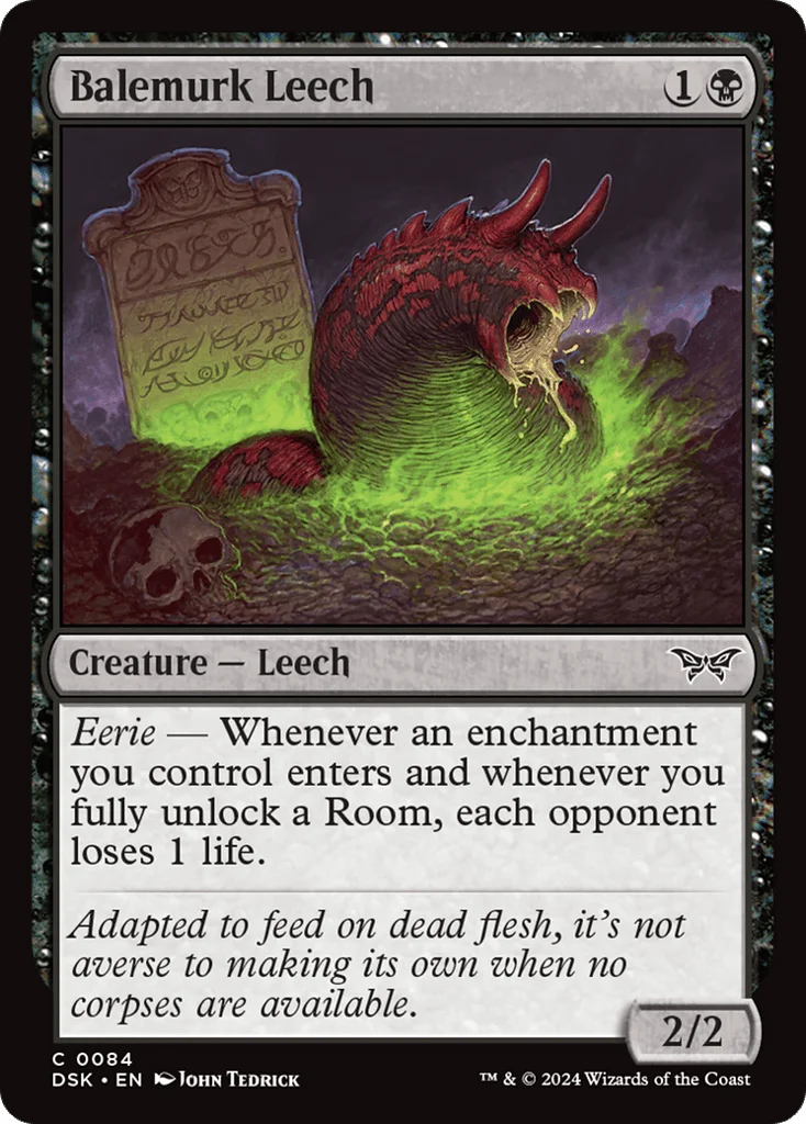 Balemurk Leech · Duskmourn: House of Horror