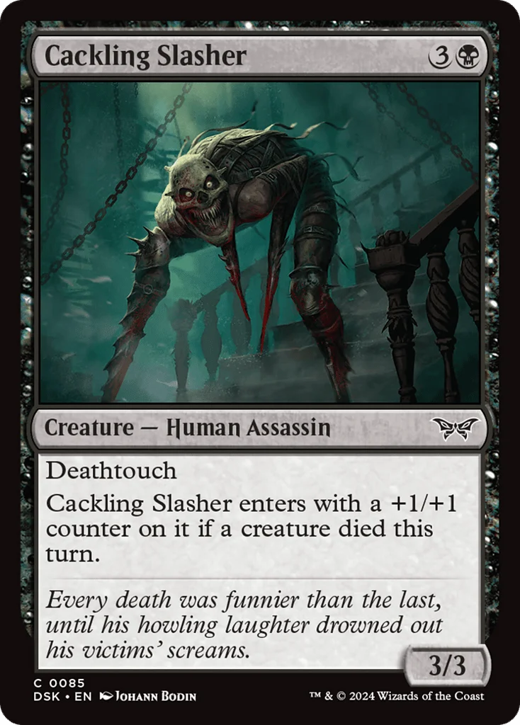 Cackling Slasher · Duskmourn: House of Horror