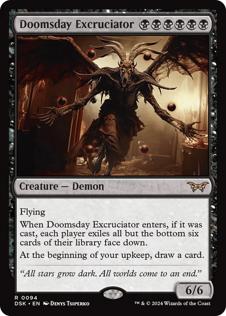 Doomsday Excruciator · Duskmourn: House of Horror