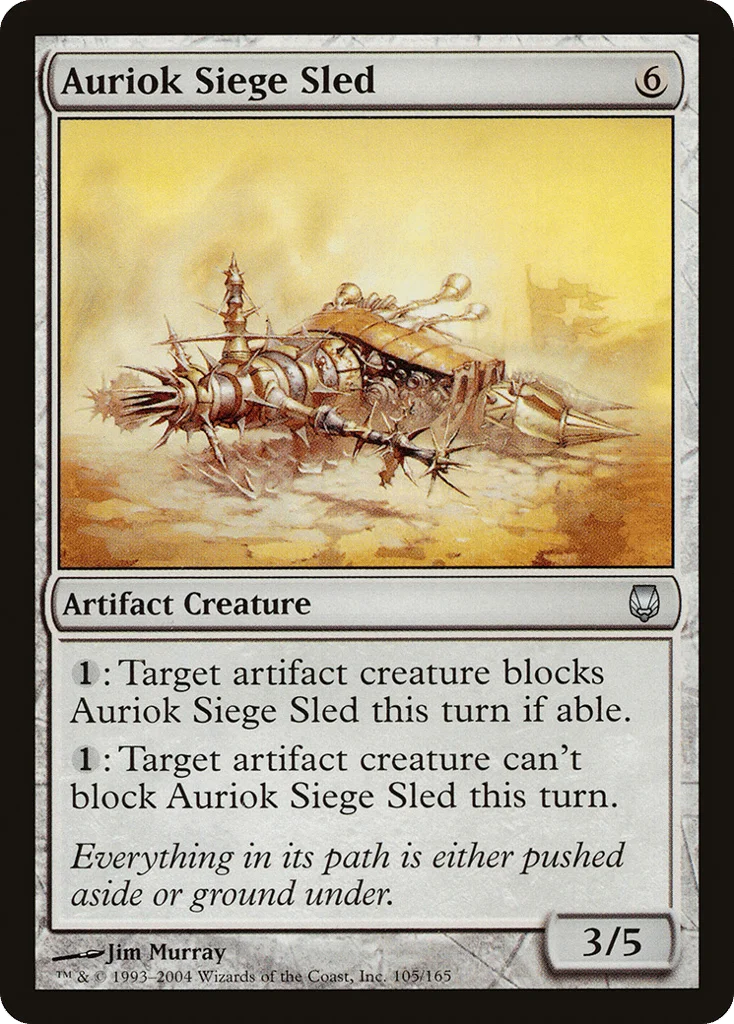 Auriok Siege Sled · Darksteel