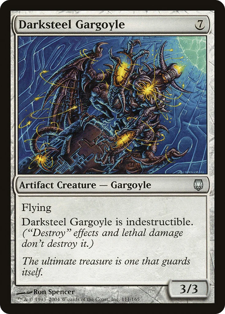 Darksteel Gargoyle · Darksteel