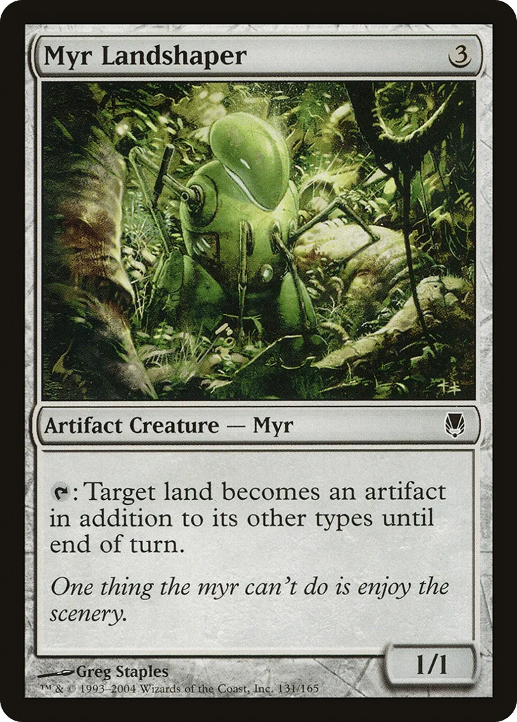 Myr Landshaper · Darksteel