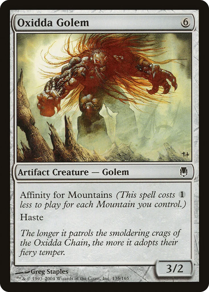 Oxidda Golem · Darksteel