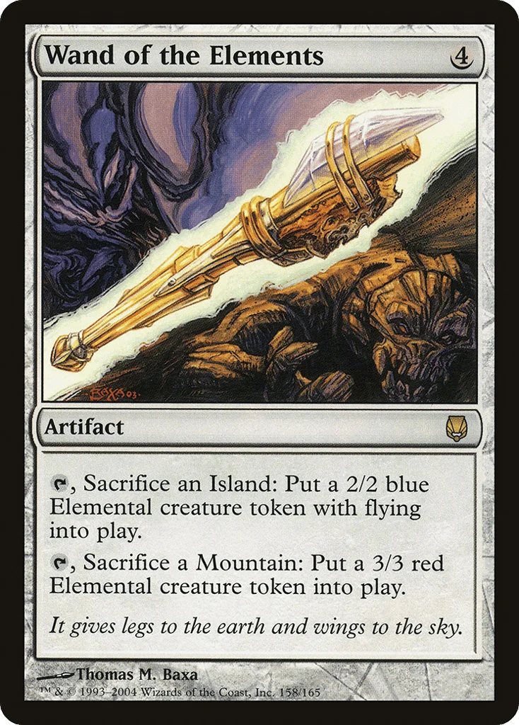 Wand of the Elements · Darksteel