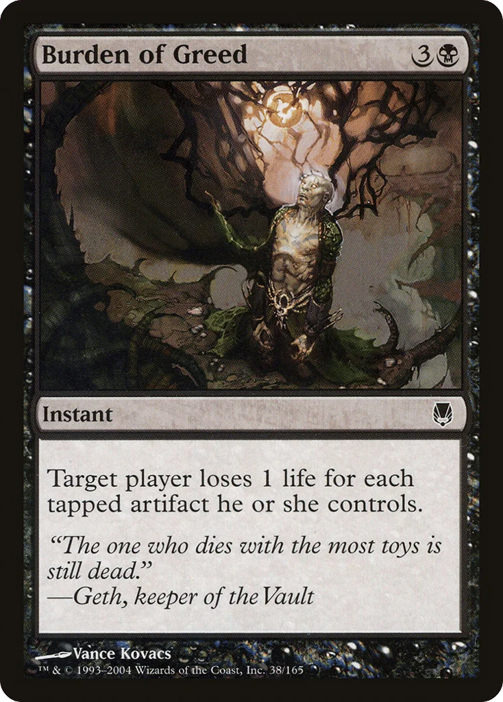 Burden of Greed · Darksteel