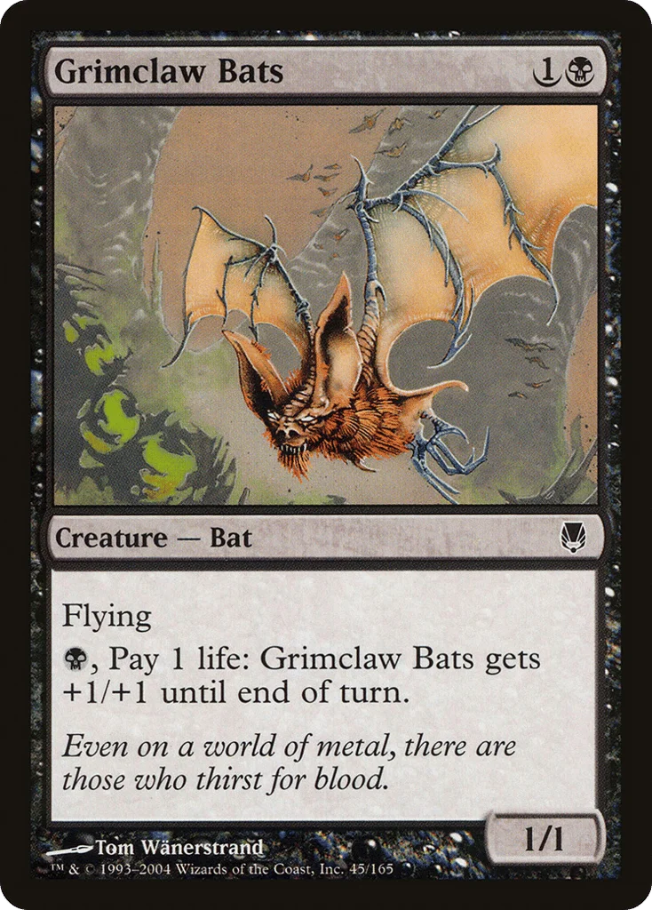 Grimclaw Bats · Darksteel