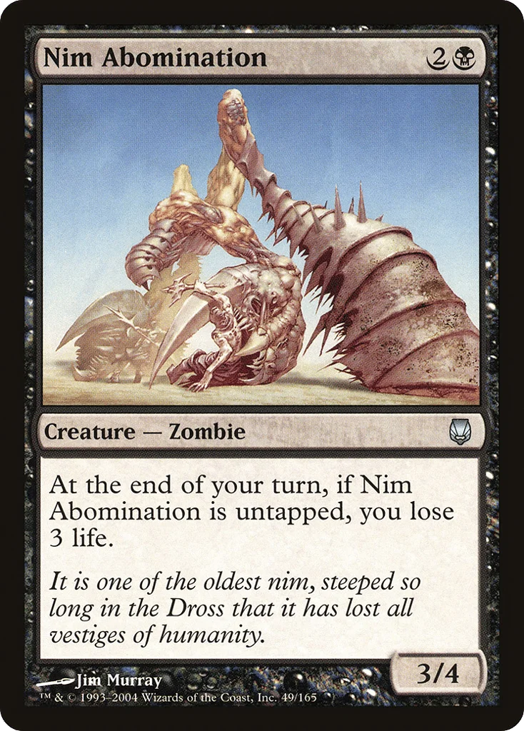 Nim Abomination · Darksteel