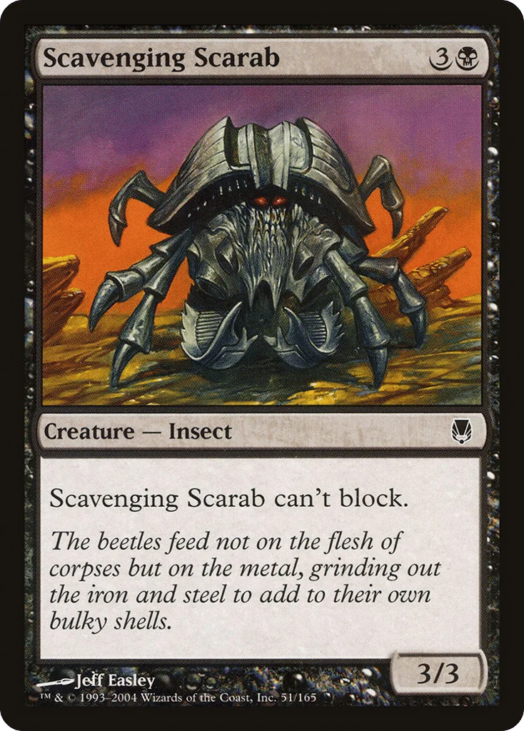 Scavenging Scarab · Darksteel
