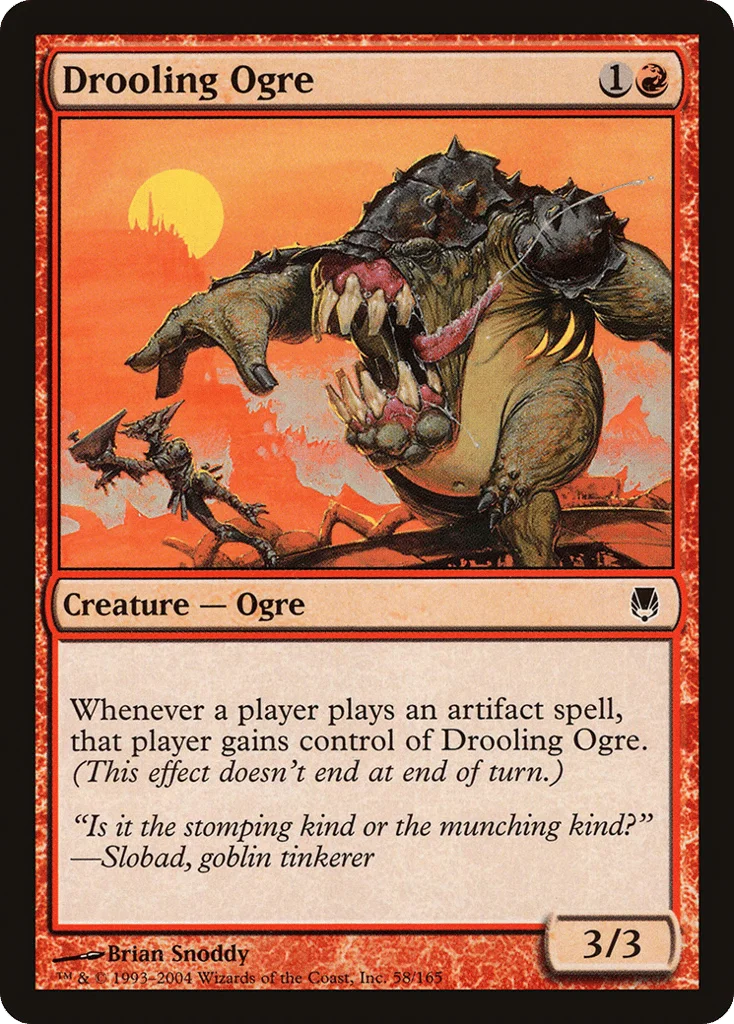 Drooling Ogre · Darksteel