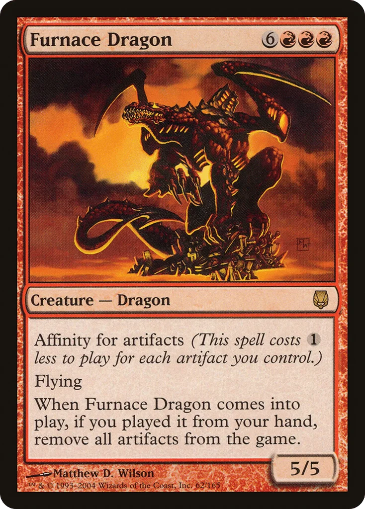 Furnace Dragon · Darksteel