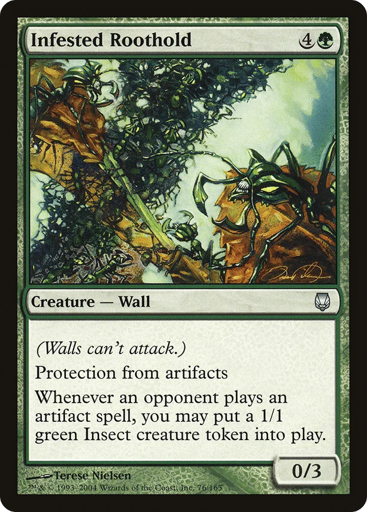 Infested Roothold · Darksteel