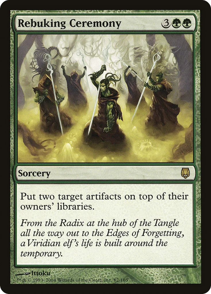 Rebuking Ceremony · Darksteel